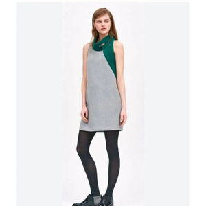 Cop  Copine Colorblock Sleeveless Unique Mod Style Dress 42/L